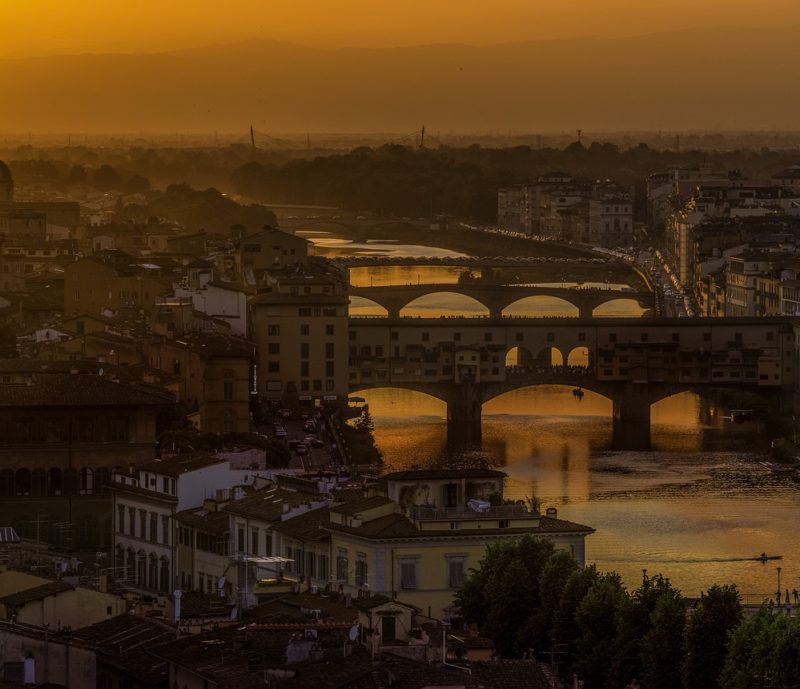 corridoio vasariano a firenze - paolo giorgio bassi